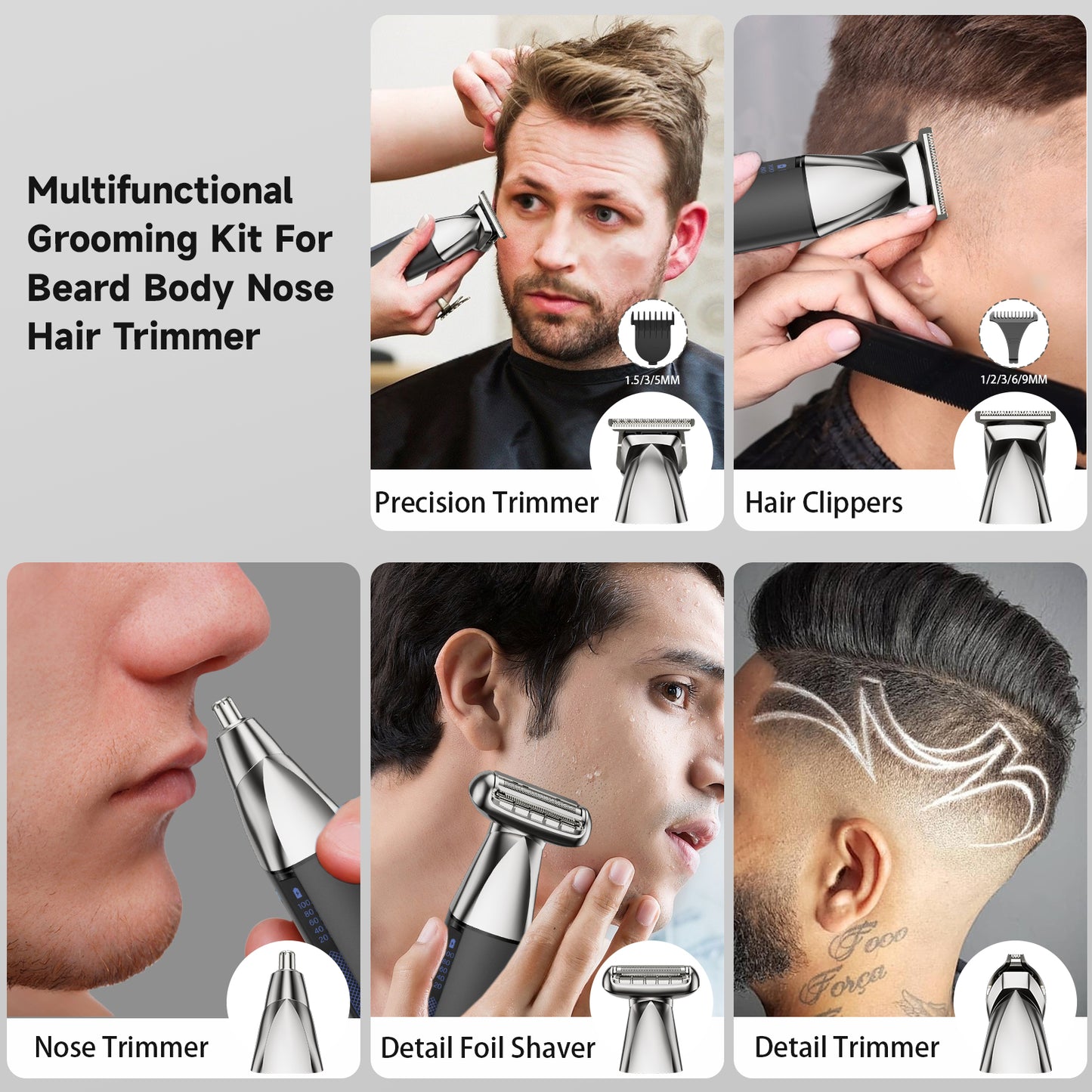 Trimco Pro™ – Alt-i-én Trimmer til Mænd